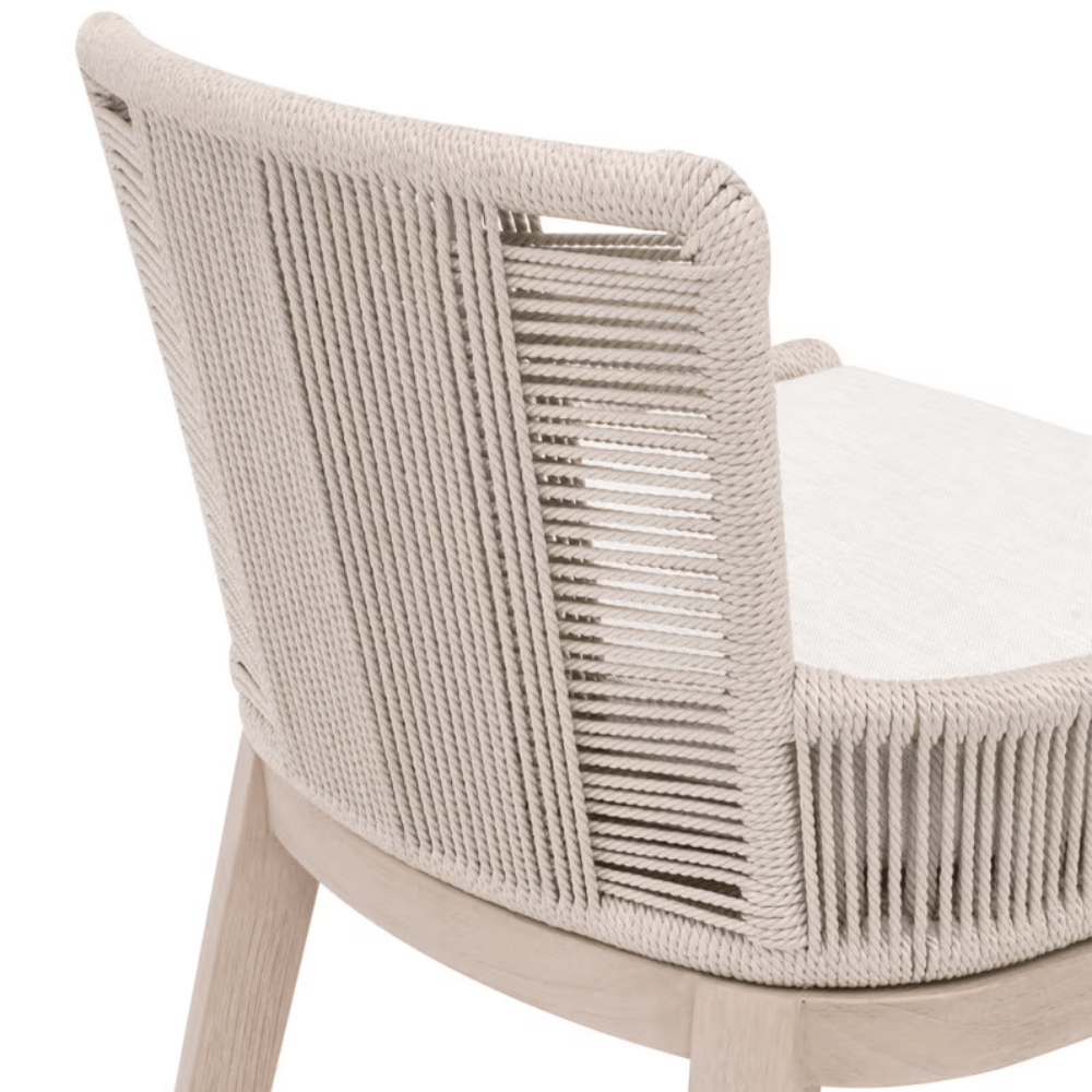 Overlay Outdoor Counter Stool Outdoor Furniture 6859CS.OYS/WHT/W-ET 842279146283