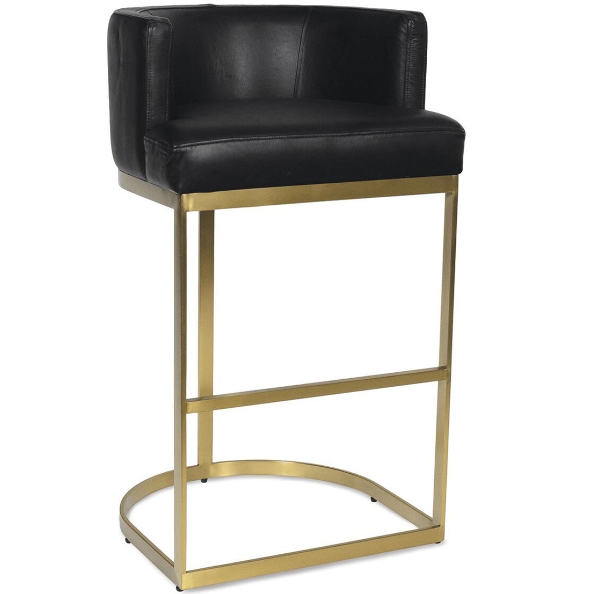 Owen Leather Bar & Counter Stool Bar & Counter Stools 32-1242BLK
