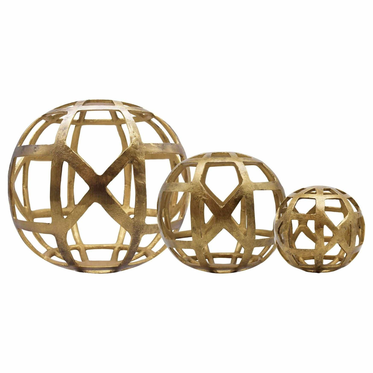 PAXON ROUND METAL BALL Tabletop Sculpture