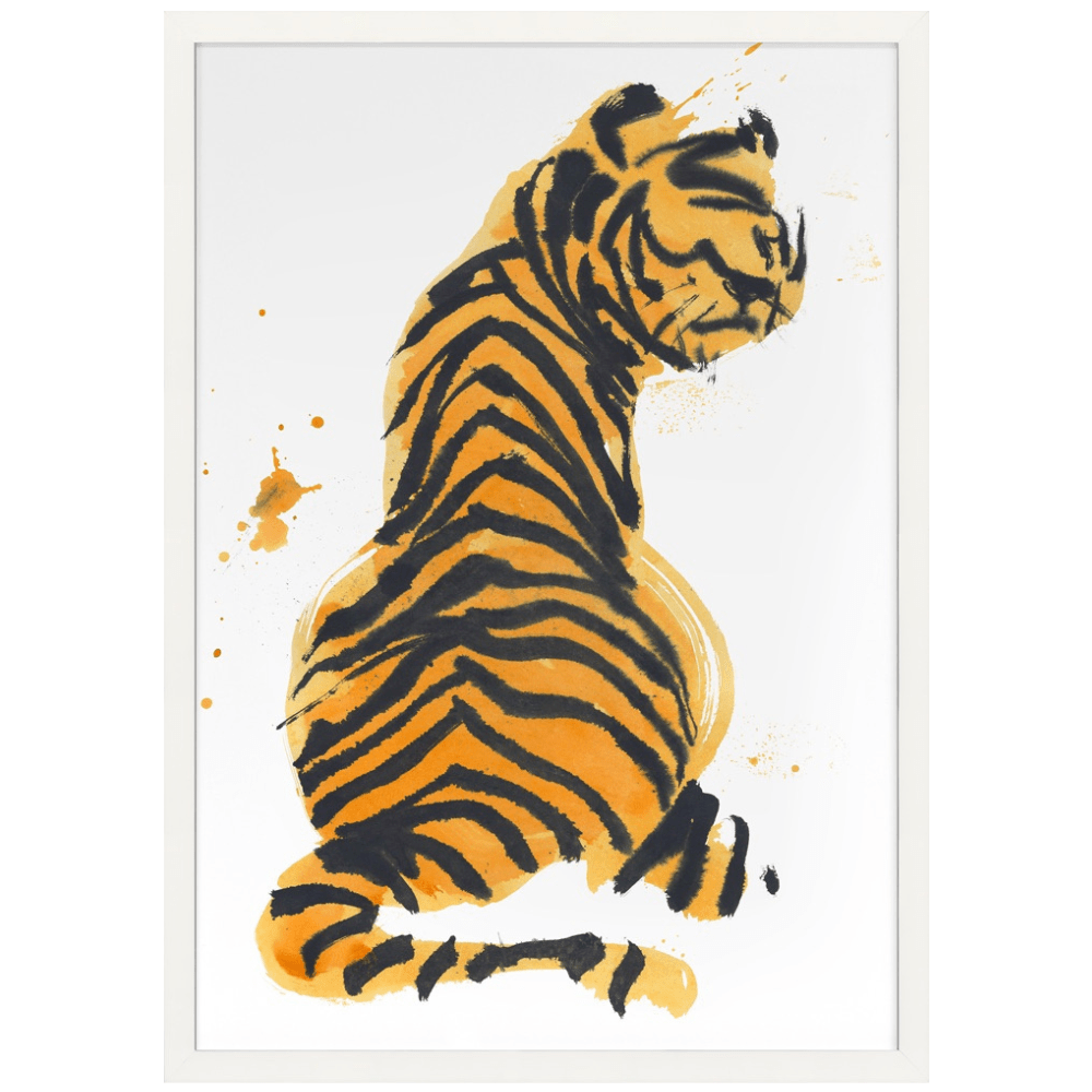 PC Ngo Wild Stripes 5 Wall Art 129354_P_30x21_Wh