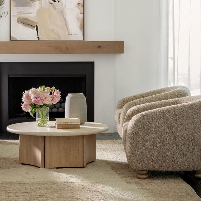 Peggy Occasional Chair Accent Chair DOV34062-BRWN