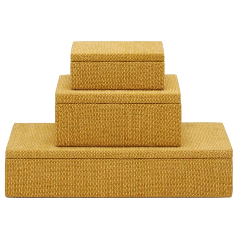 Pigeon & Poodle Blarney Jute Box (Set of 2) Pillow & Decor