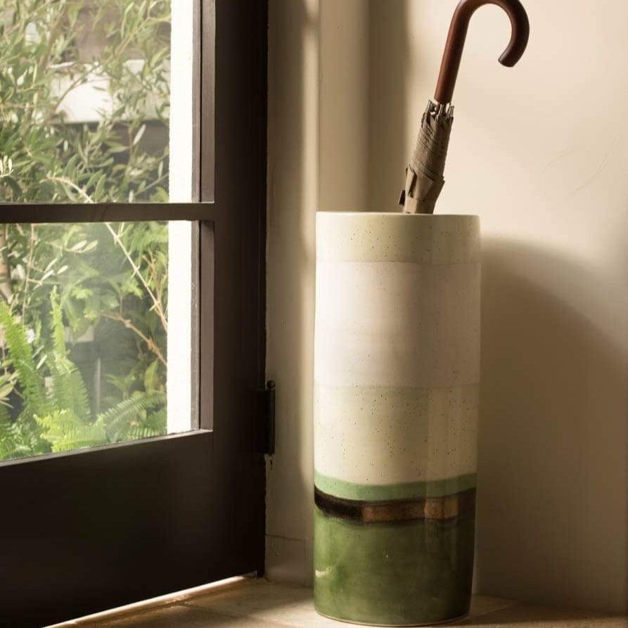 Pigeon & Poodle Lienz Umbrella Stand - Green Mix Pillow & Decor pigeon-poodle-06LIEN-GN-USLG 8415971526138