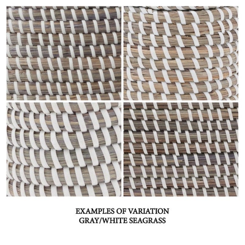 Pigeon & Poodle Roslyn Round Basket Set Pillow & Decor