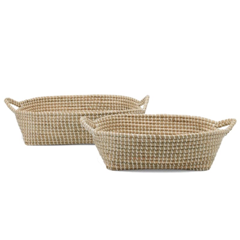 Pigeon & Poodle Roslyn Storage Baskets Set Pillow & Decor