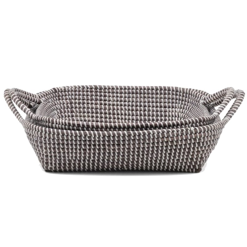 Pigeon & Poodle Roslyn Storage Baskets Set Pillow & Decor