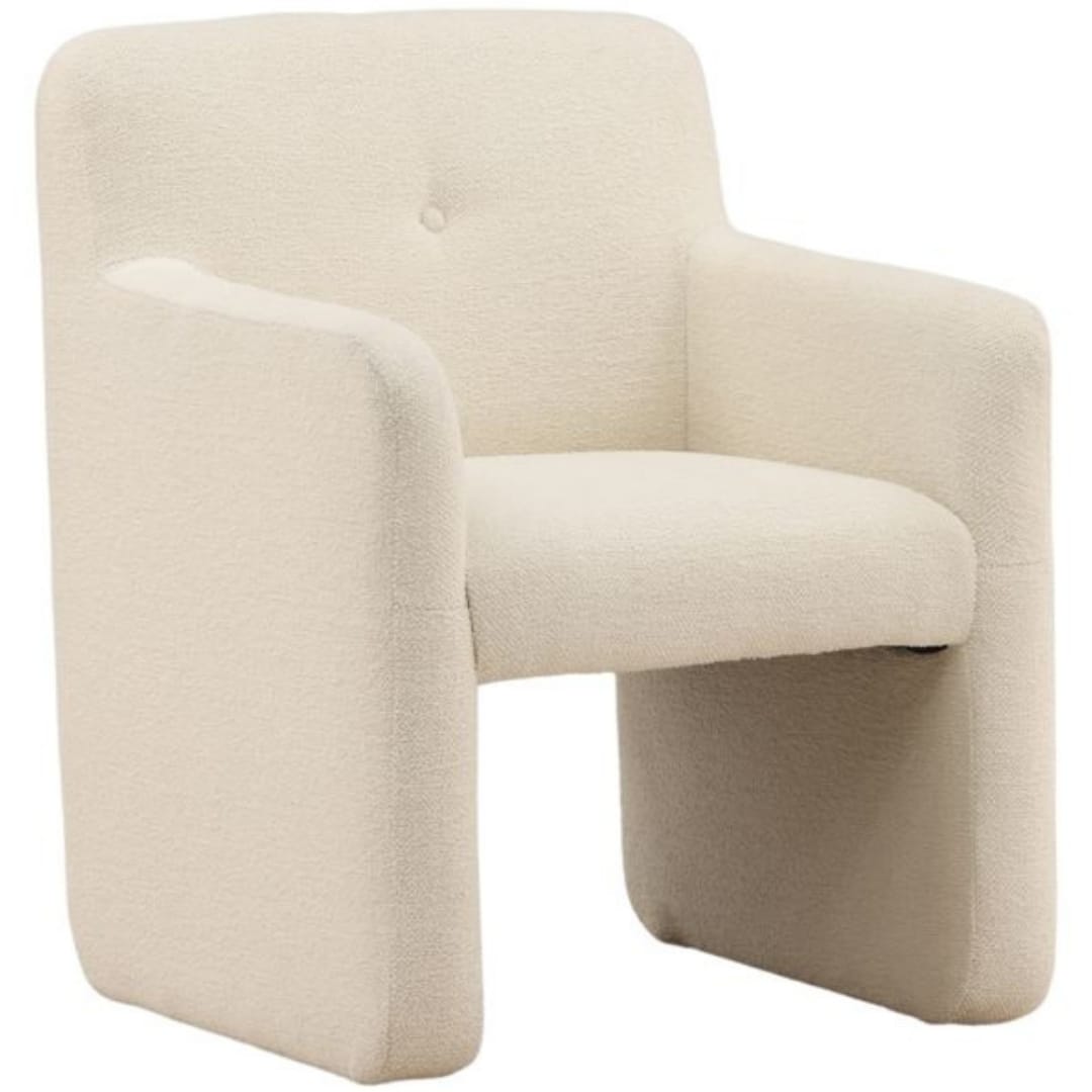 Pippy Dining Chair Dining Chairs + Benches DOV34088-CREM