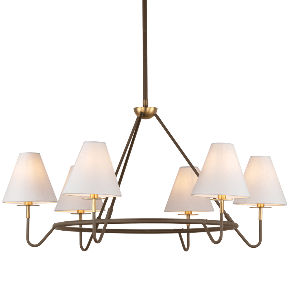 Polly Chandelier Chandelier H984806-AGB/BRZ 806134978310