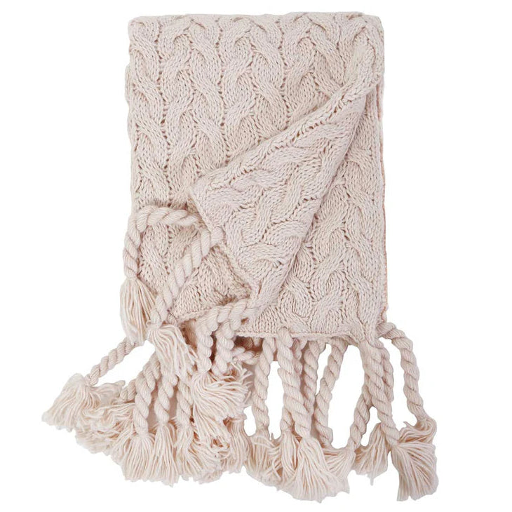 Pom Pom at Home Capistrano Throw - Blush Throw NH-5100-WW-56-store