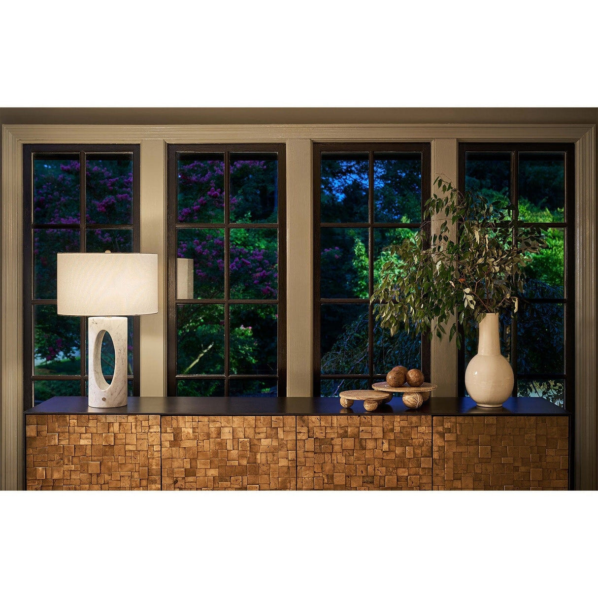 Portia Marble Table Lamp Lamps