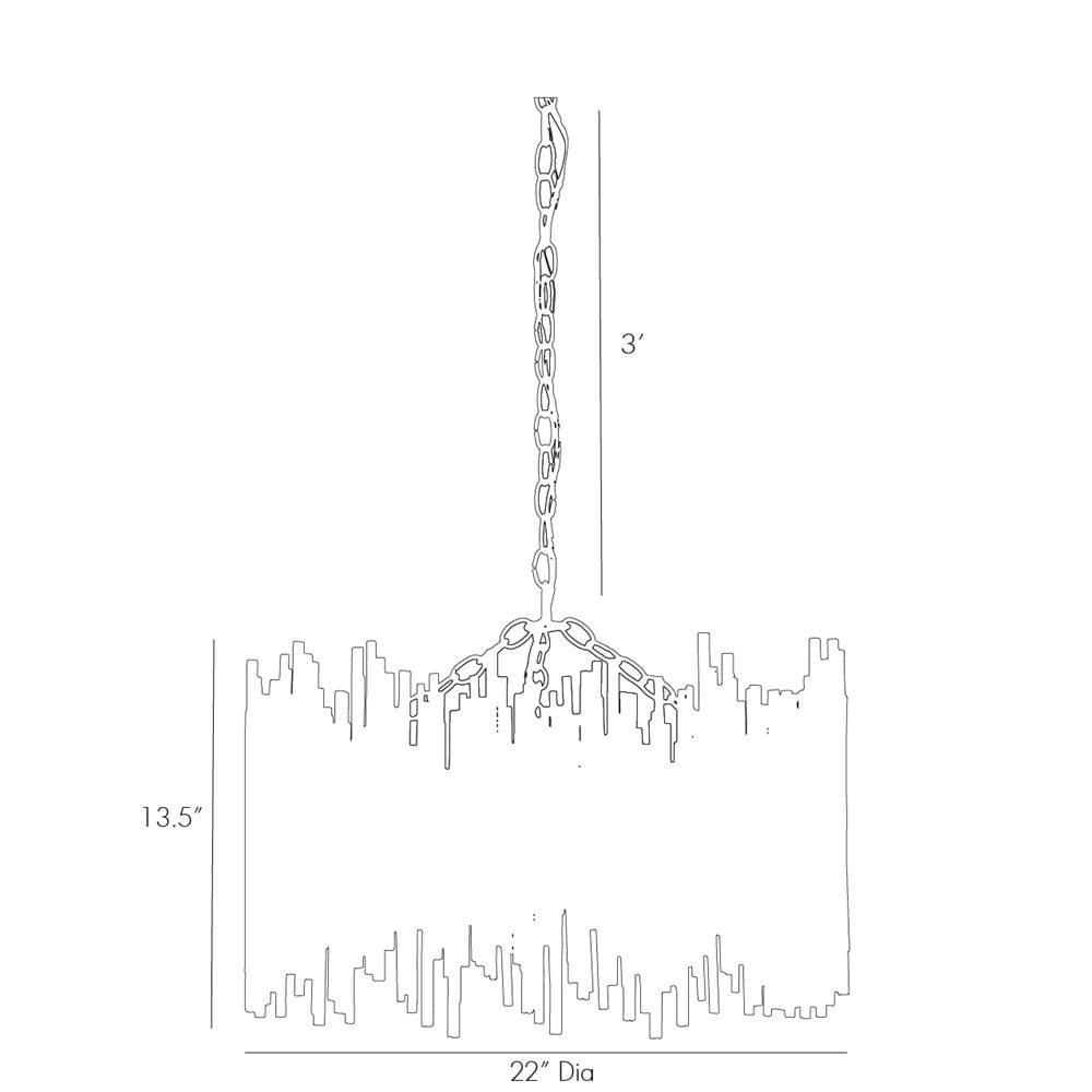 Prescott Two Tiered Pendant Pendant Lighting