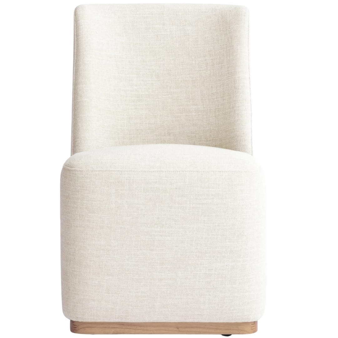 Priscilla Rolling Dining Chair Dining Chairs + Benches