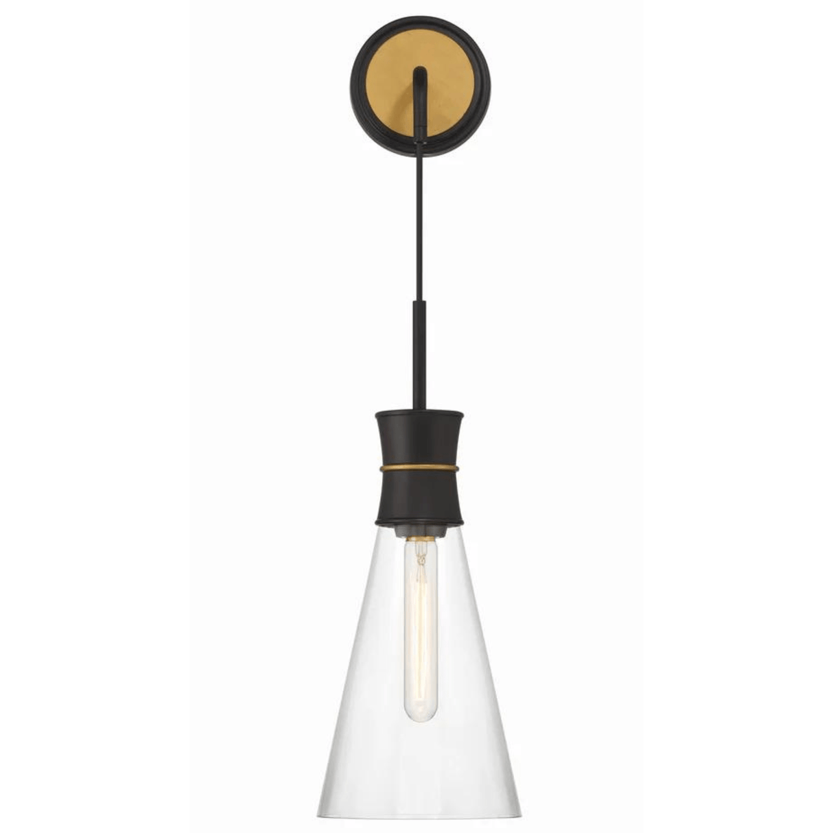 Quinn 1 Light Sconce QUN-1501-MK-TG 633779053634