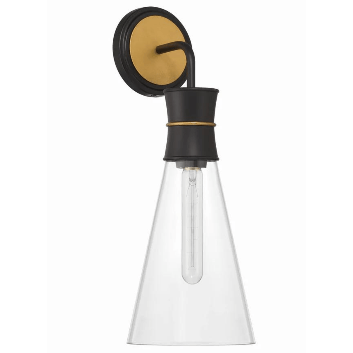 Quinn 1 Light Sconce QUN-1501-MK-TG 633779053634