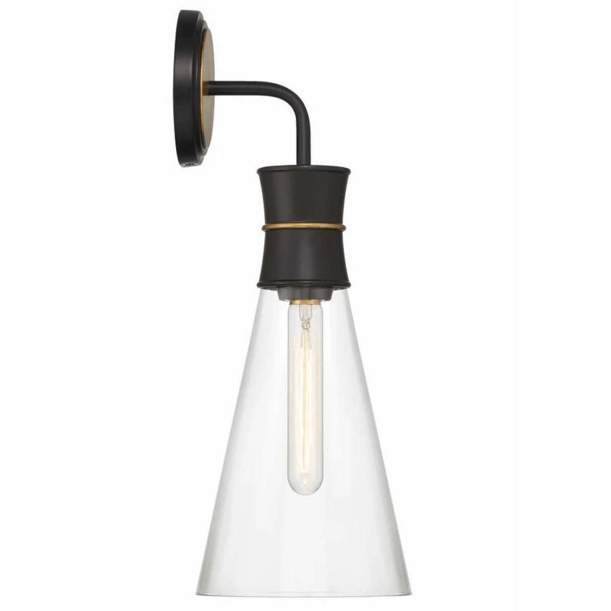 Quinn 1 Light Sconce QUN-1501-MK-TG 633779053634