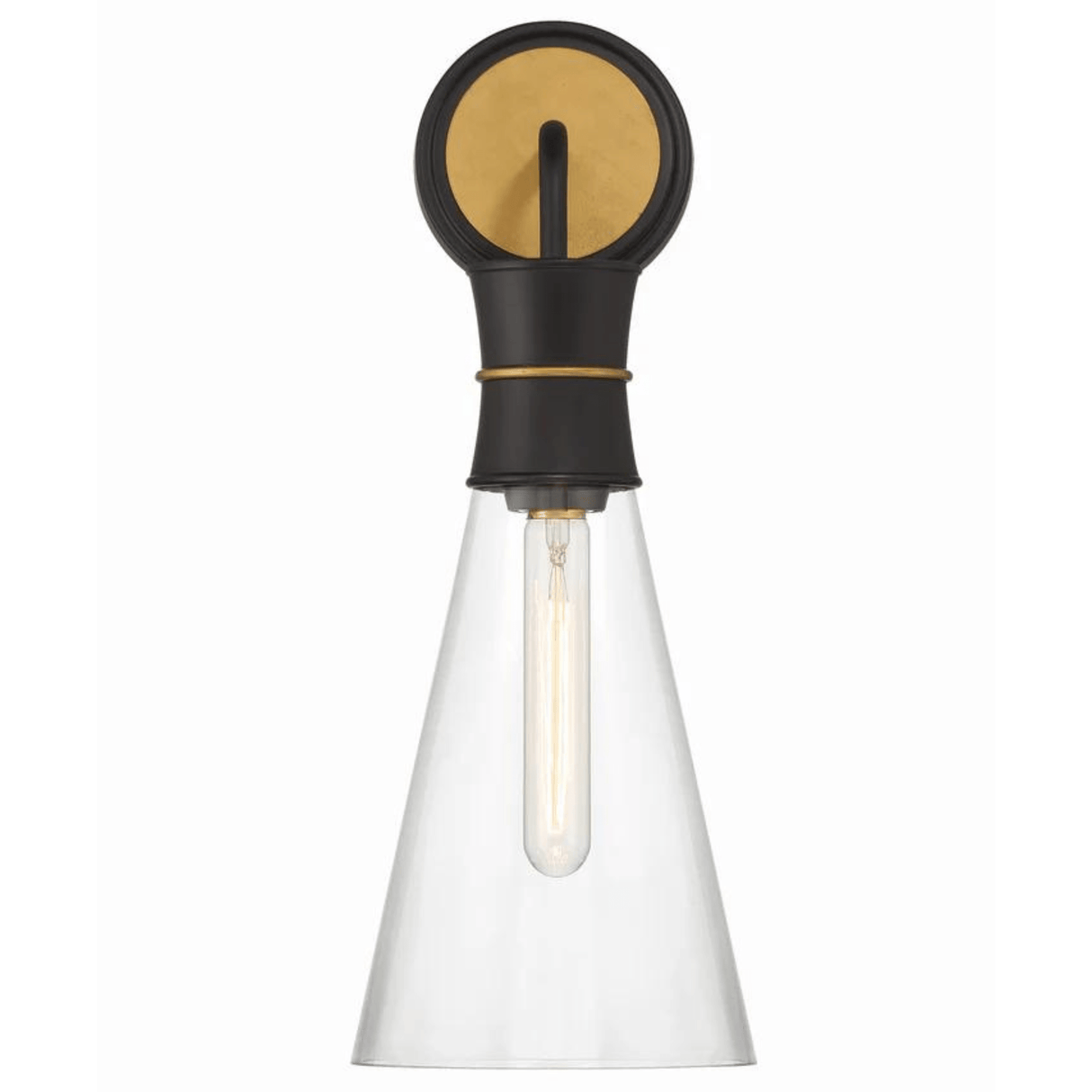 Quinn 1 Light Sconce QUN-1501-MK-TG 633779053634