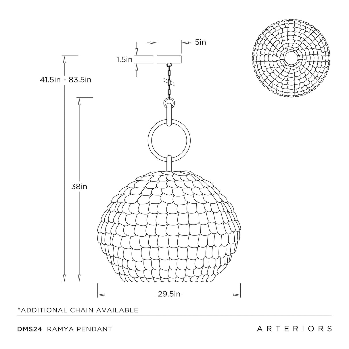 Ramya Pendant Pendants DMS24