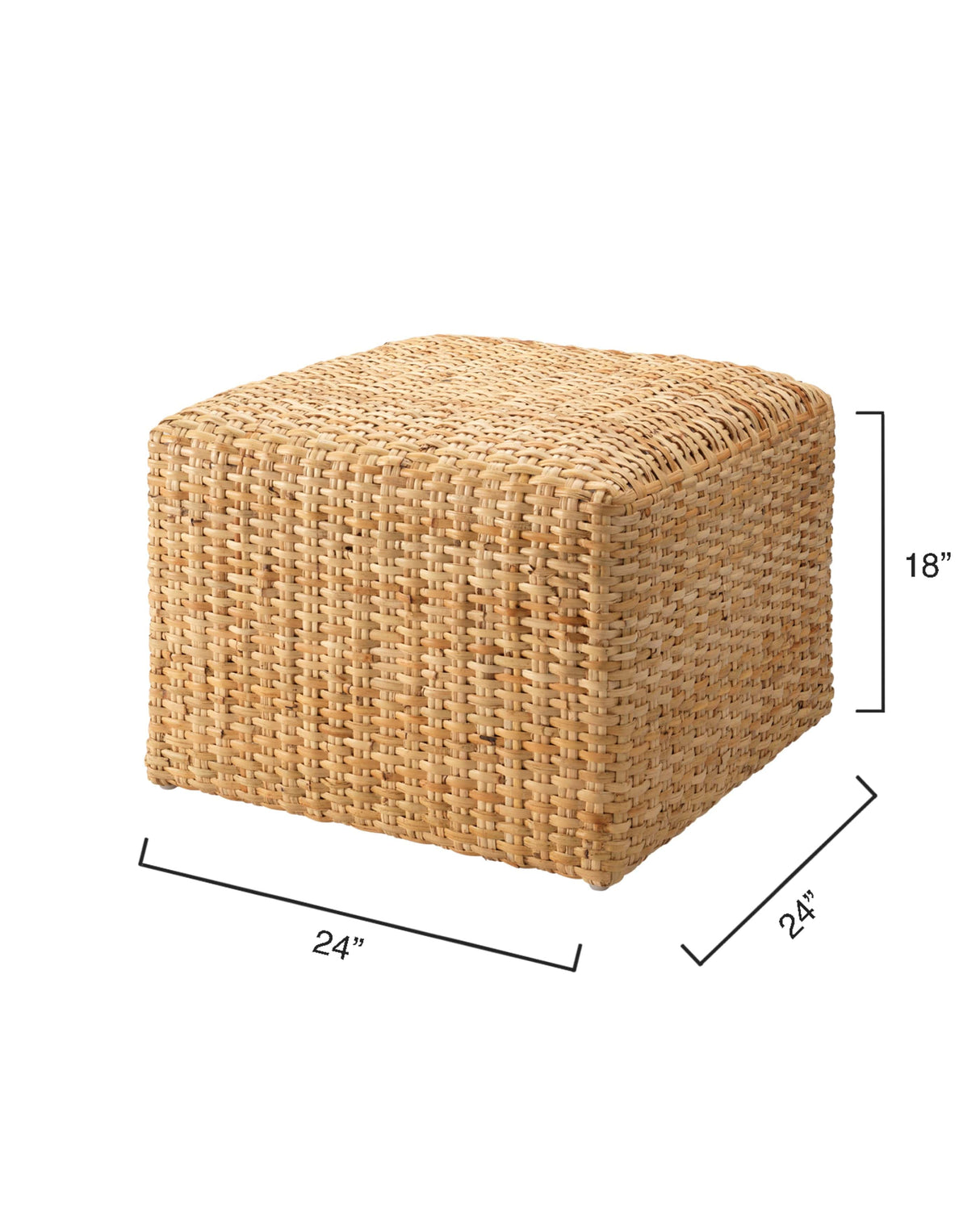 Rattan Ottoman Ottoman 20RATT-LGNA 688933033984