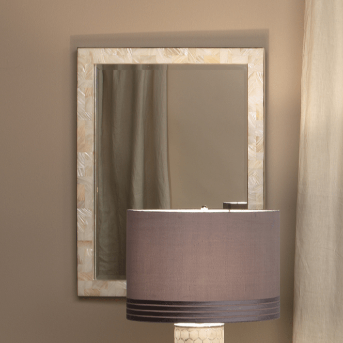Rectangle Mother of Pearl Mirror 6RECT-LGMOP 688933010916