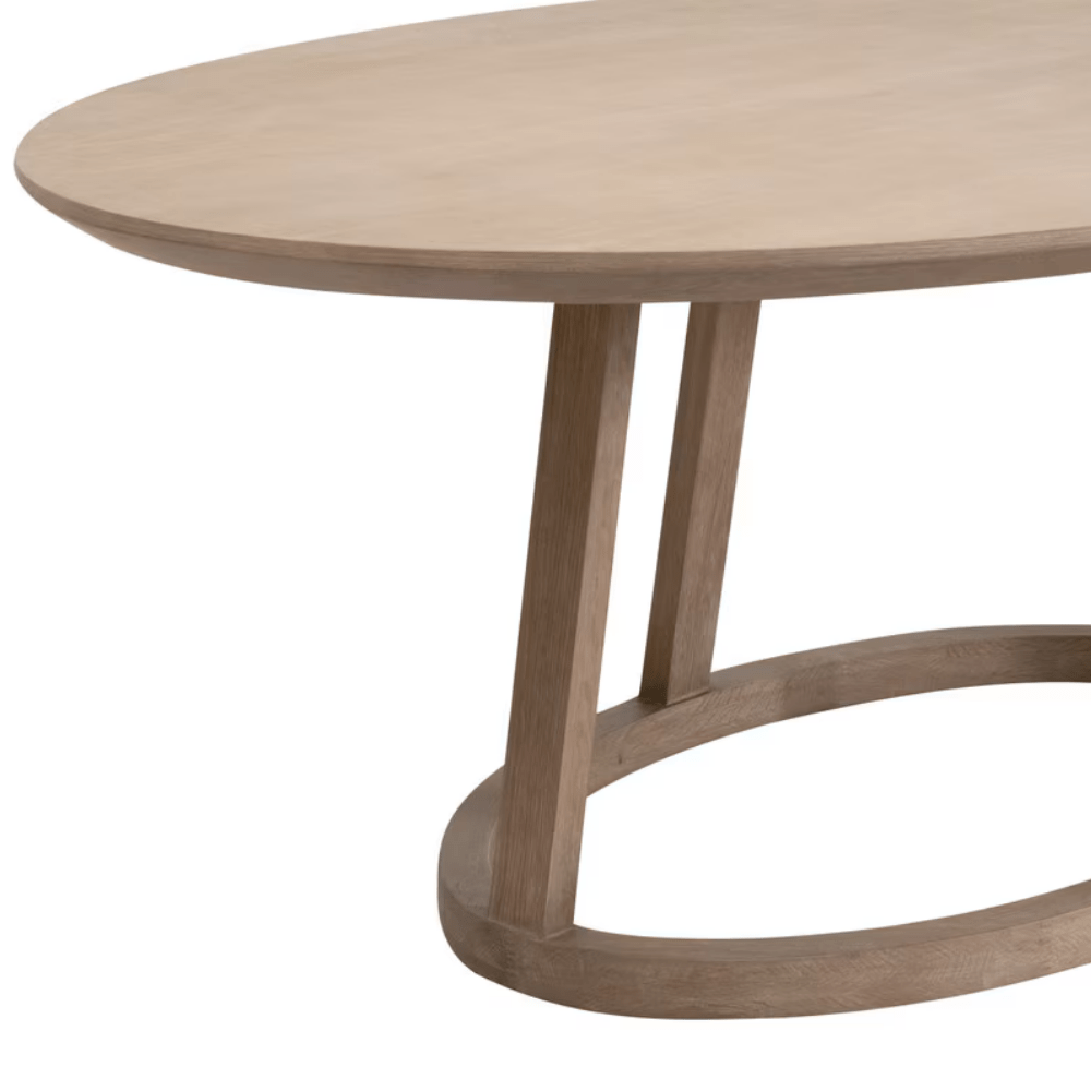 Reeves Oval Dining Table- Check pricing Kitchen & Dining Room Tables 8011.SGRY-OAK