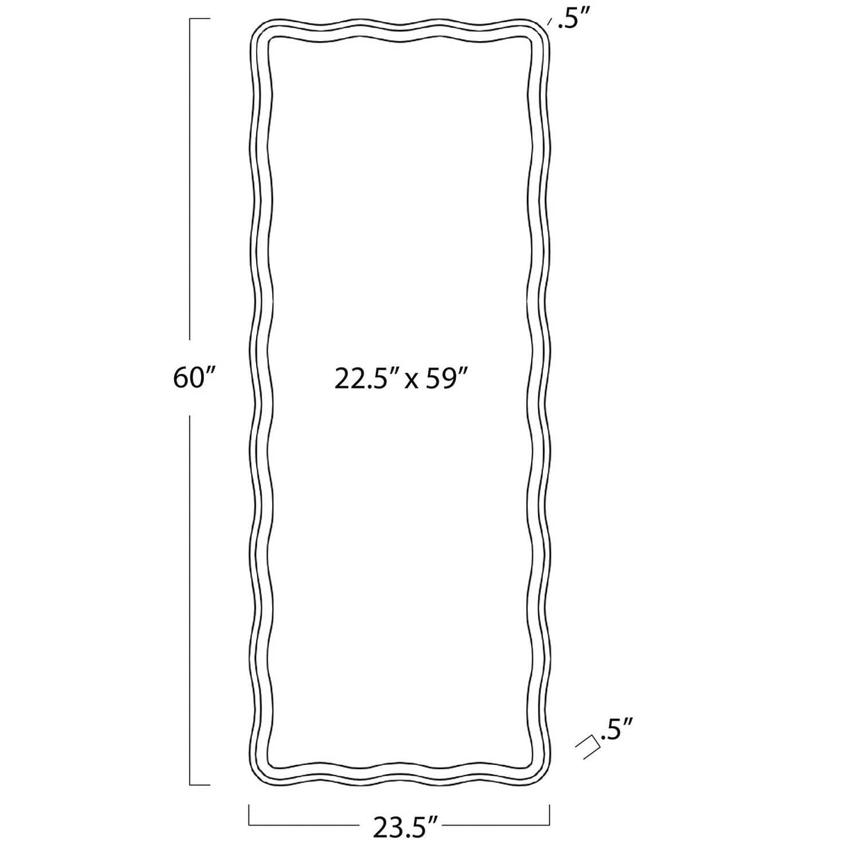 Regina Andrew Candice Dressing Room Mirror Mirrors