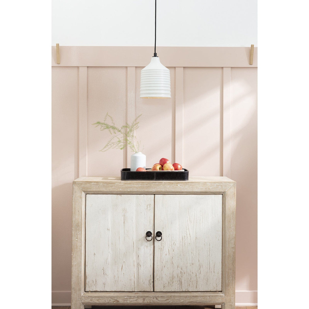 Regina Andrew Derby Rectangle Leather Tray Set Pillow & Decor