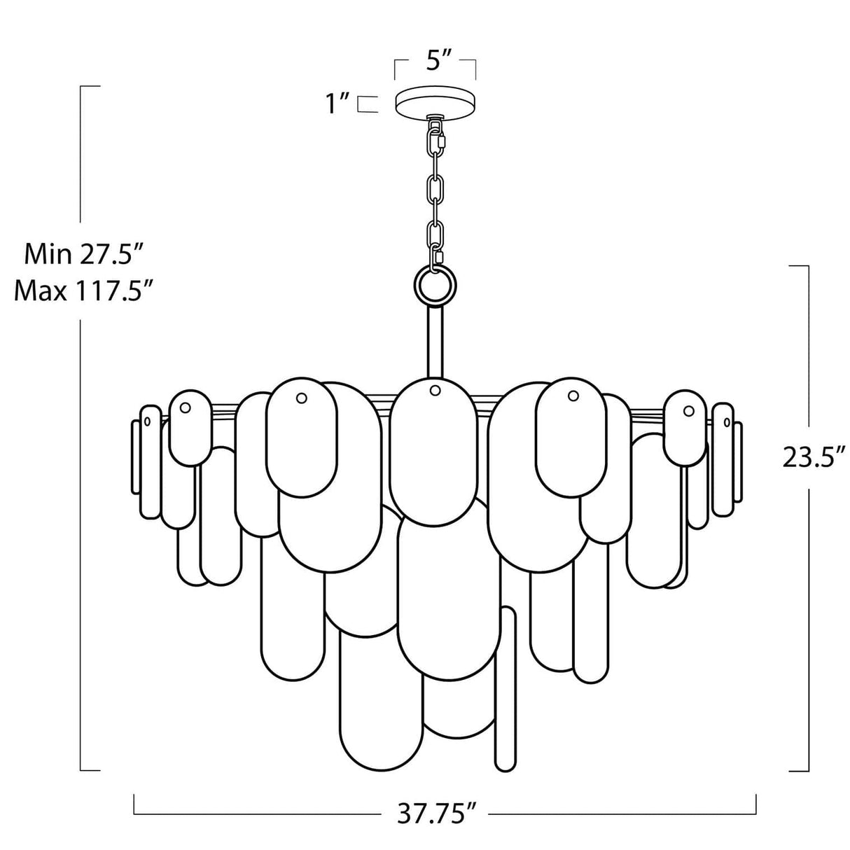 Regina Andrew Echo Chandelier Chandeliers