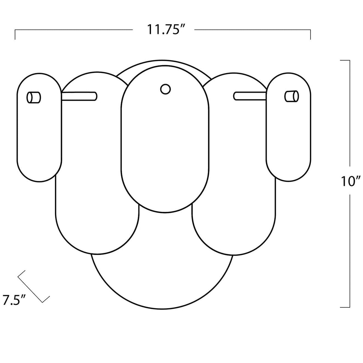 Regina Andrew Echo Sconce Wall Sconces