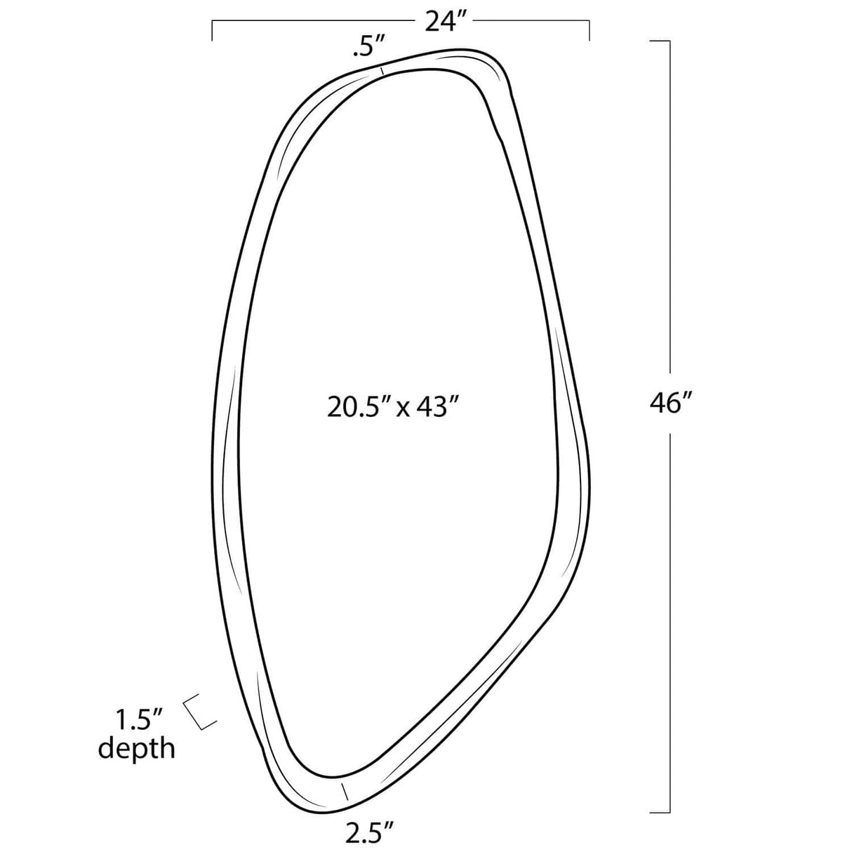 Regina Andrew Galet Mirror Mirrors regina-andrew-21-1160