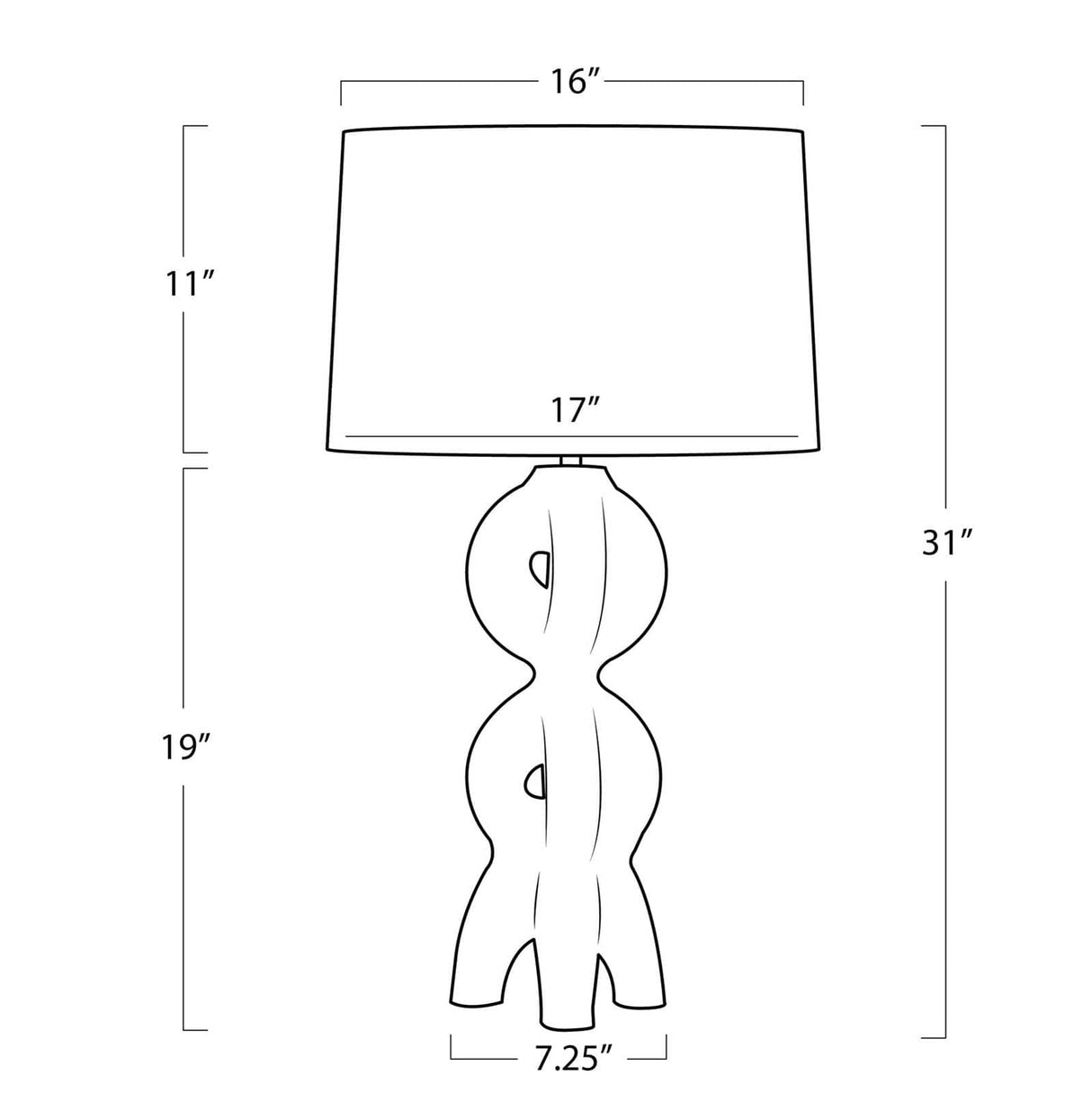 Regina Andrew Jacob Metal Table Lamp Table Lamps regina-andrew-13-1632