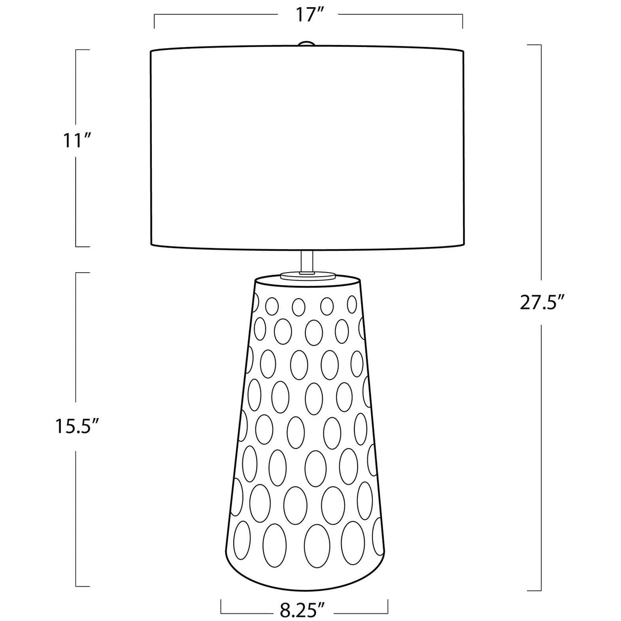 Regina Andrew Kelvin Ceramic Table Lamp Table Lamps