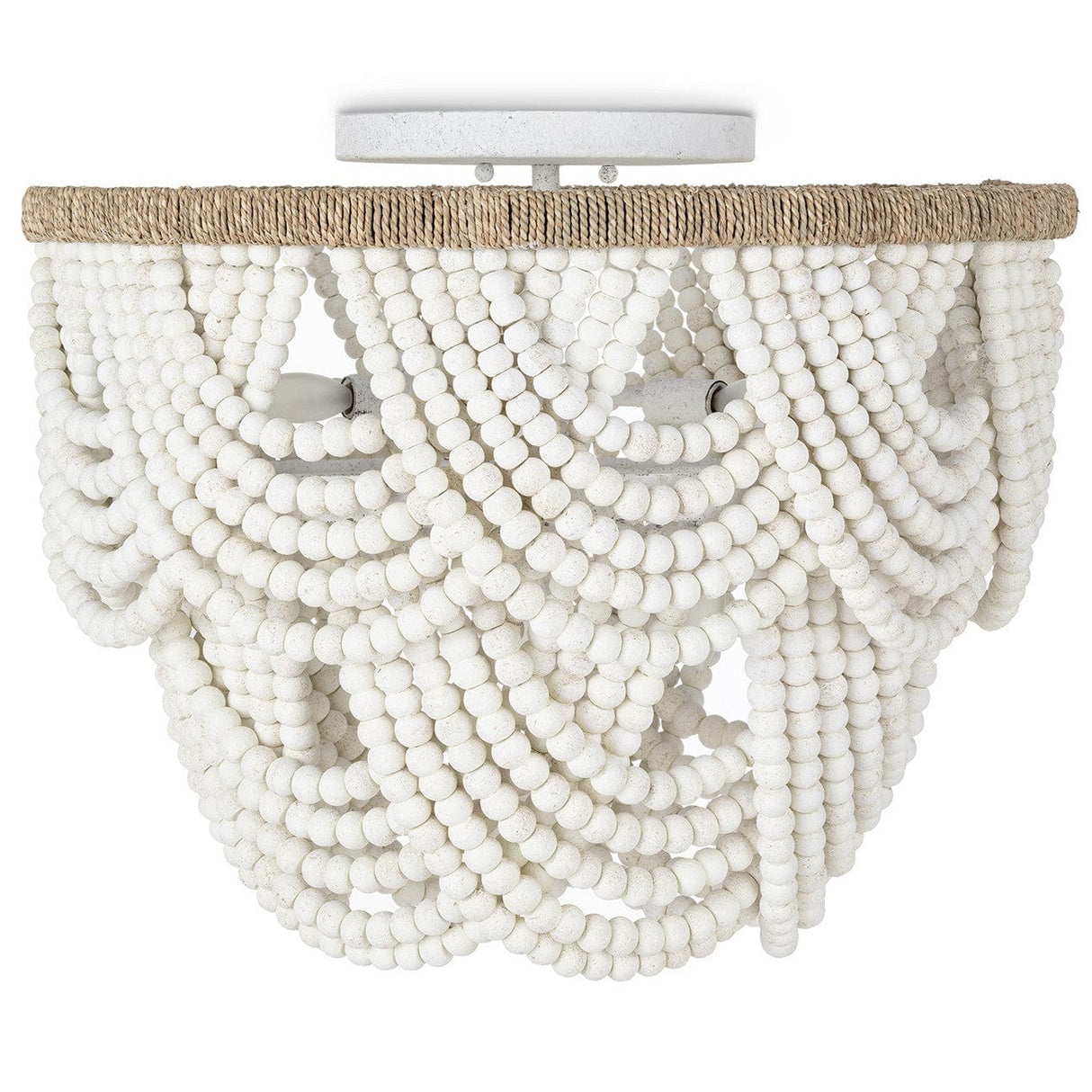 Regina Andrew Ombre Wood Flush Mount Lighting