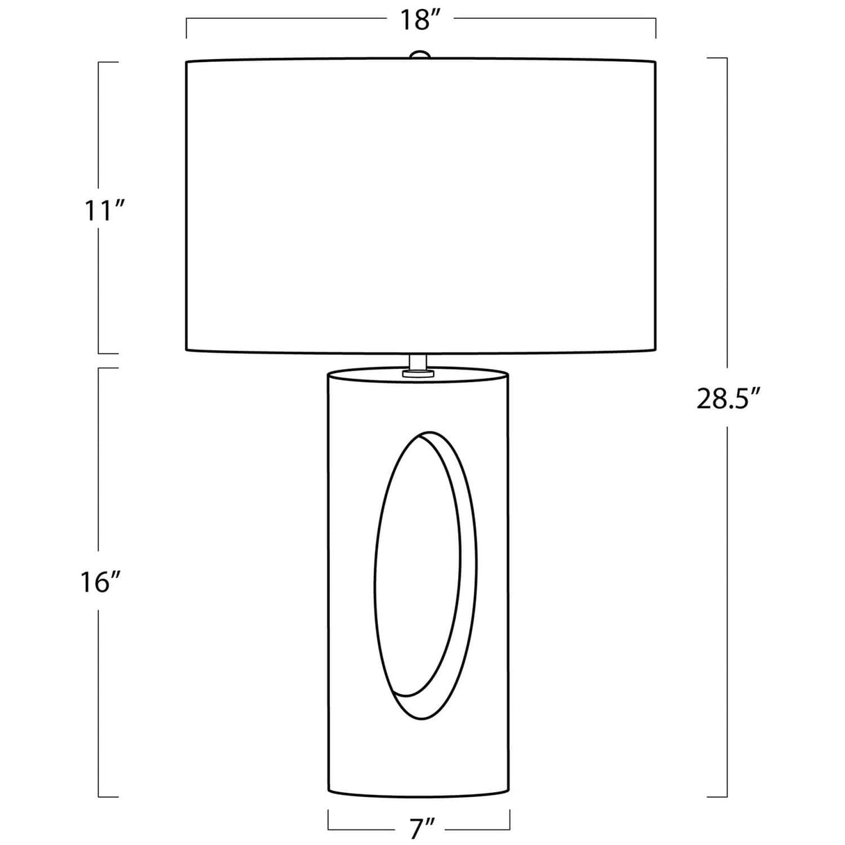 Regina Andrew Portia Marble Table Lamp Table Lamps regina-andrew-13-1637GRN