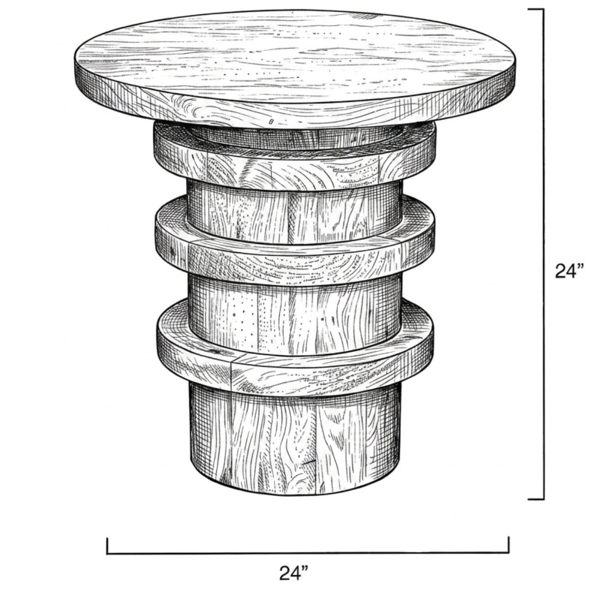 Revolve Side Table Side Tables