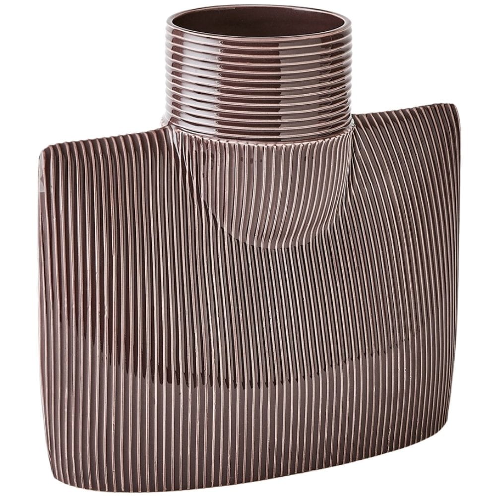 Ribbed Collar Vase Vases 7.10726