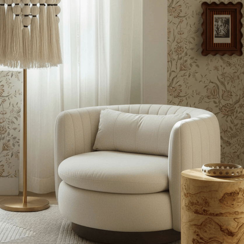 Rick Swivel Accent Chair Occasional + Accent Chairs