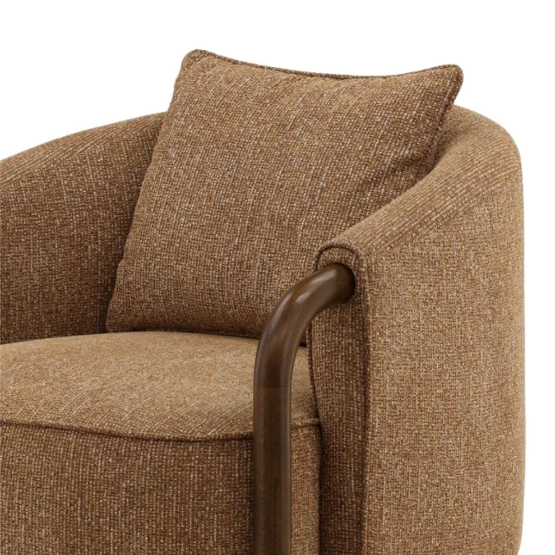 Rimas Occasional Chair Occasional + Accent Chairs DOV24177-BRWN