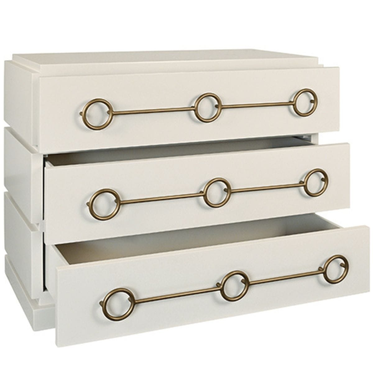Roderick 3-Drawer Chest Dressers + Chests