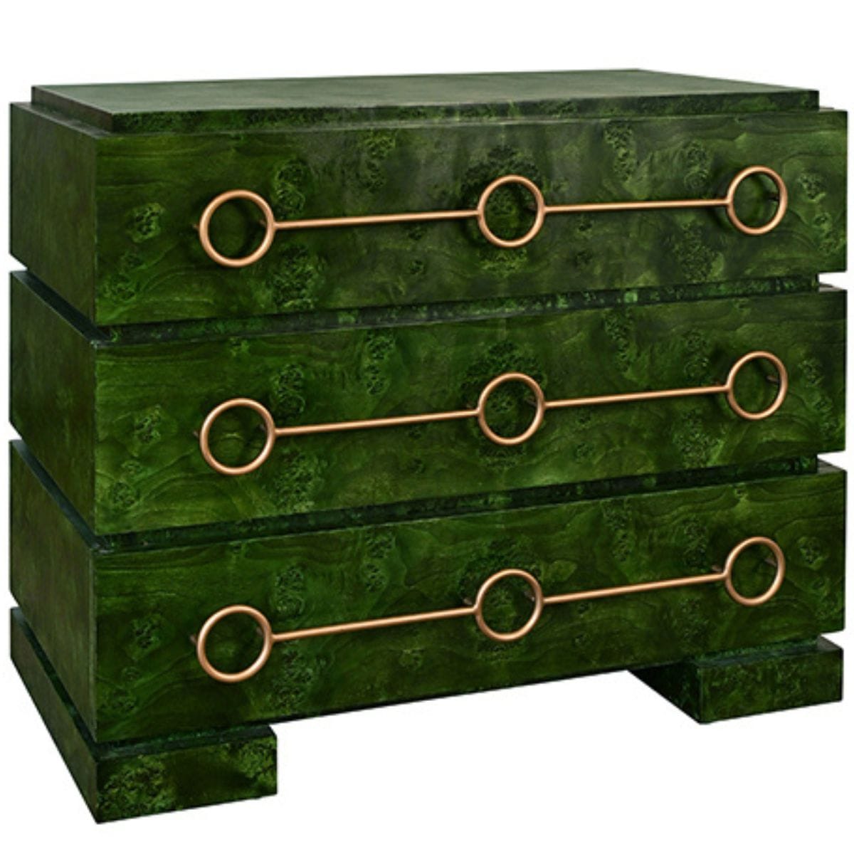 Roderick 3-Drawer Chest Dressers + Chests