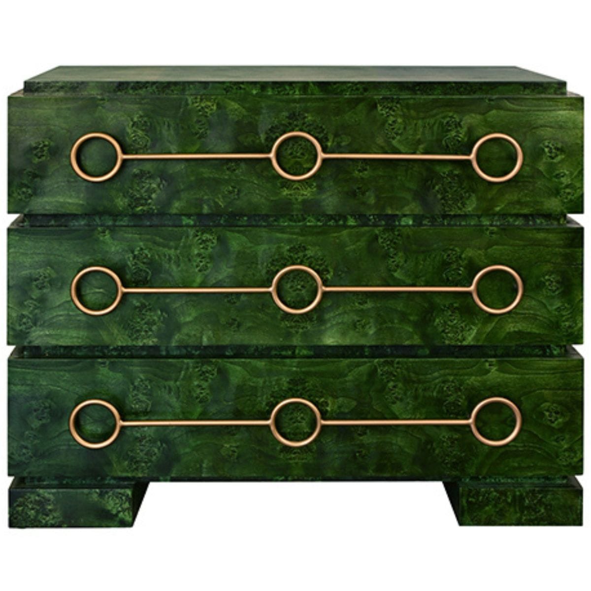 Roderick 3-Drawer Chest Dressers + Chests RODERICK EBW 607629024525