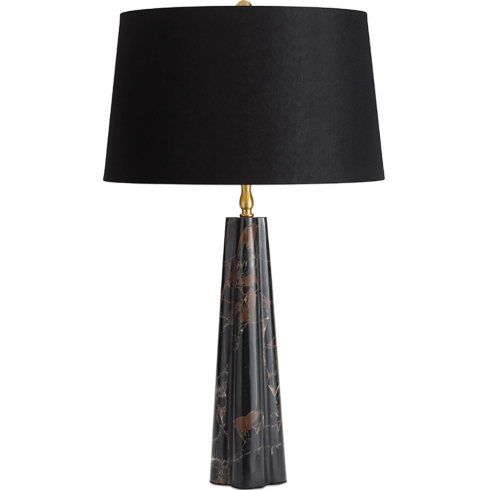 Roman Marble Table Lamp Lighting 13-1676BLK