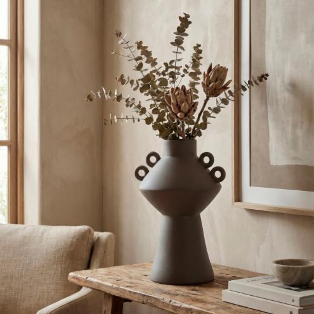 Ruffle Vase Vases + Urns