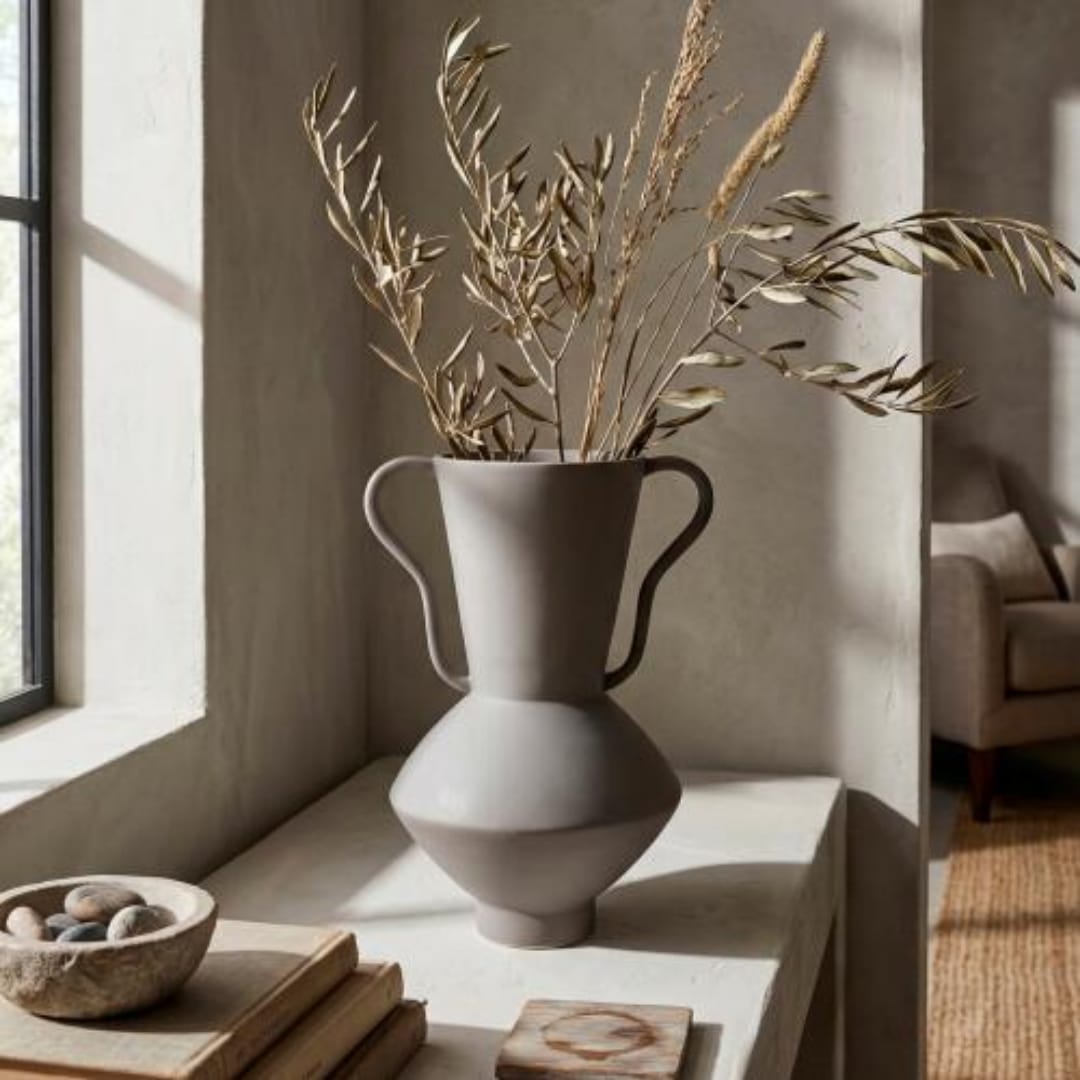 Ruffle Vase Vases + Urns