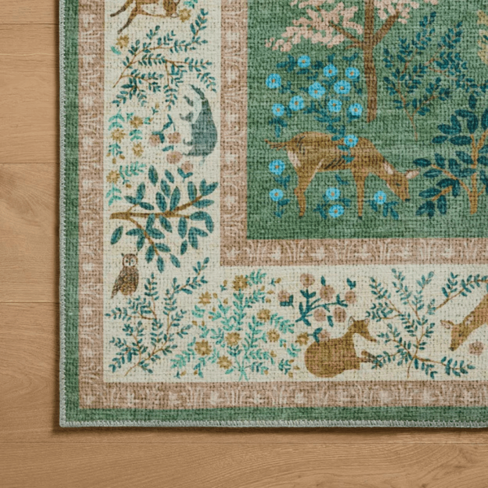 Sage/Blush Canopy Rug Area Rug