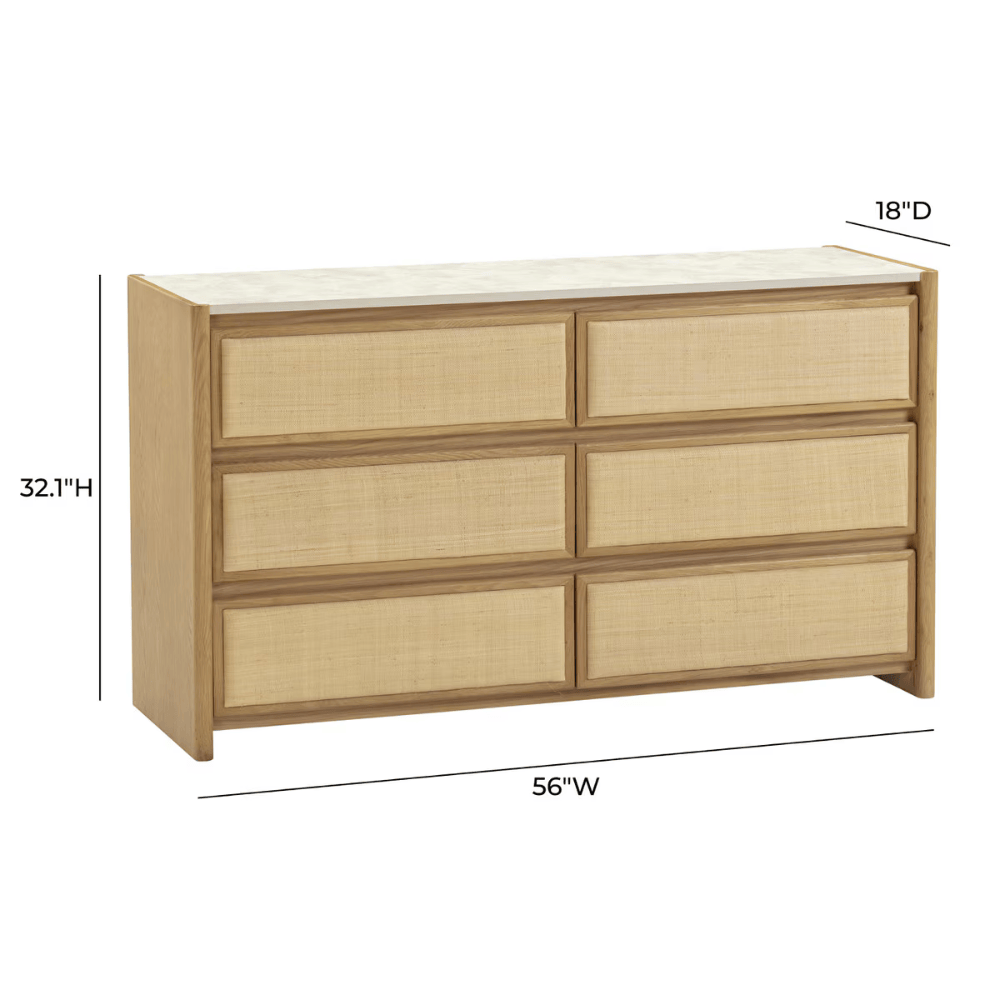 Sage Drawer Dressers TOV-B69354 793580643483