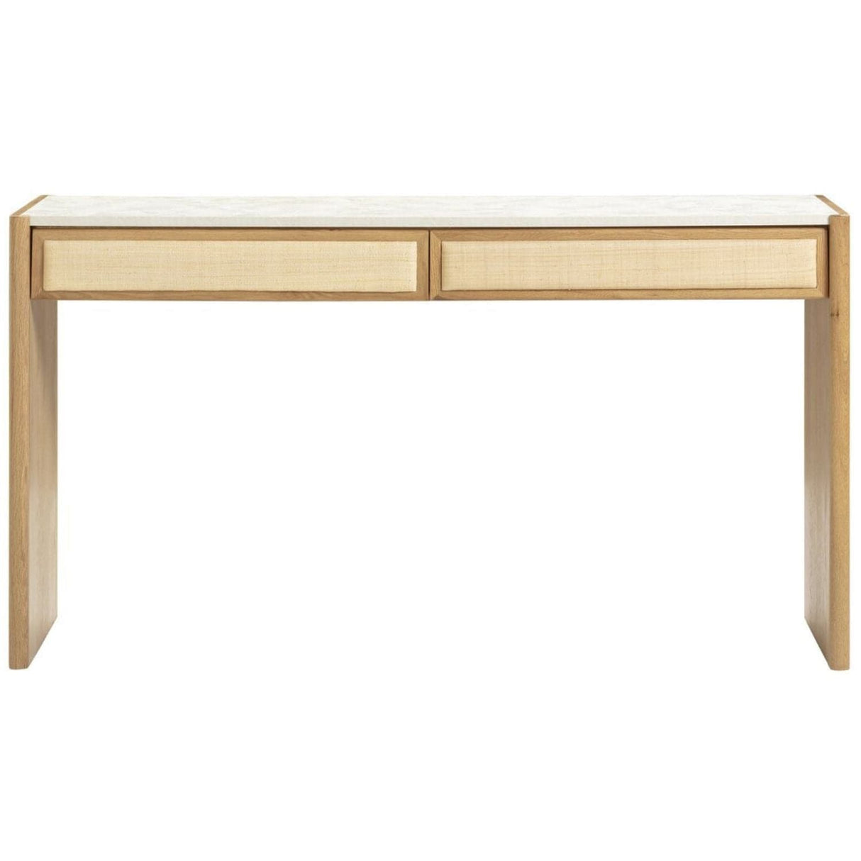 Sage Natural Oak Console Desk Desks TOV-OC69353