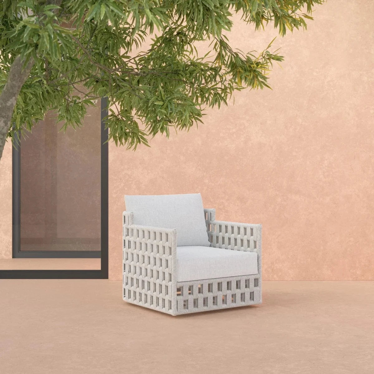 Santa Cruz Swivel Club Chair Swivel Chair SCZ-W21S1S-CU