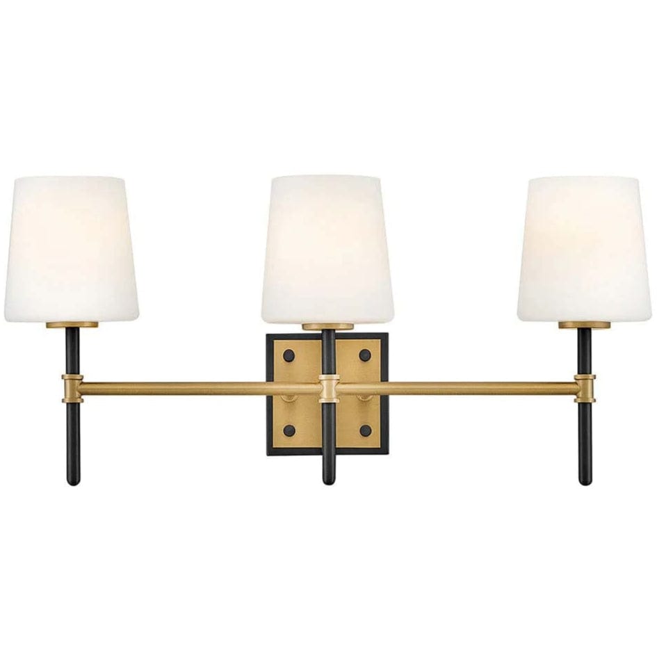 Saunders Three Bath & Vanity Light Bath Vanity