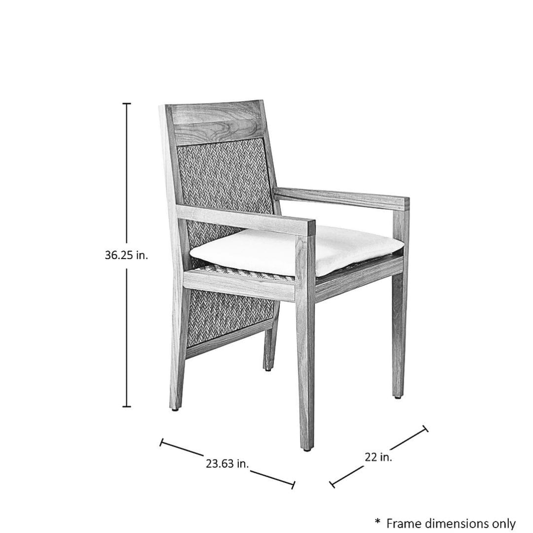 Savannah Dining Chair Outdoor Dining Chairs + Benches