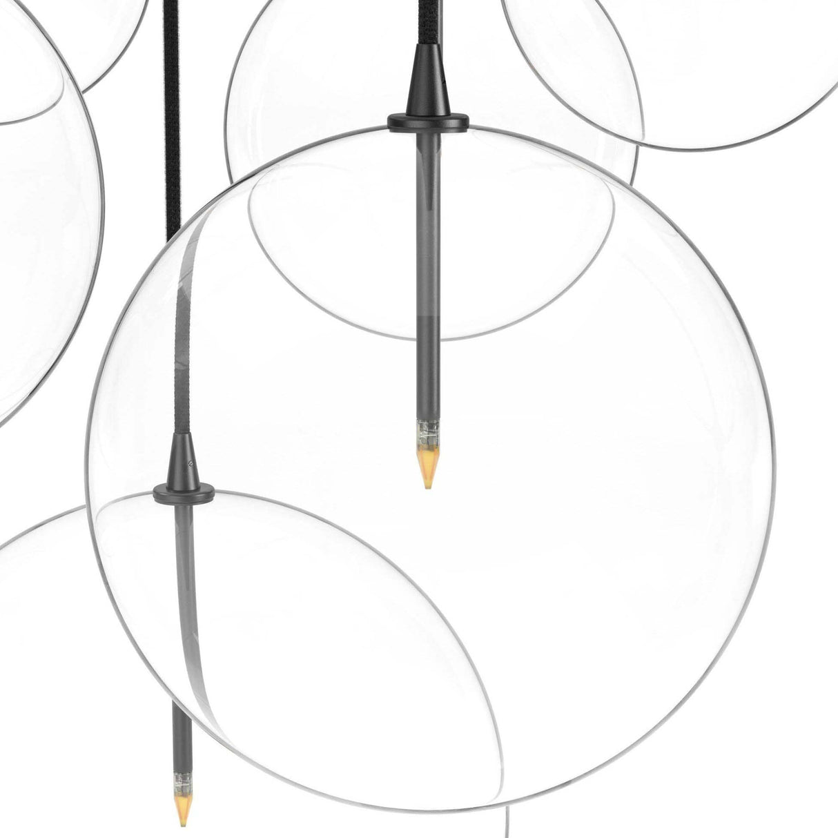 Schwung Cluster 7 MIX Chandelier Chandeliers